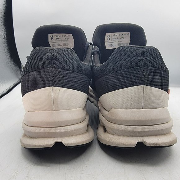 On Cloud Cloudrunner Mens 13 Black Eclipse Frost Athletic Shoes Walking Running - Picture 6 of 14